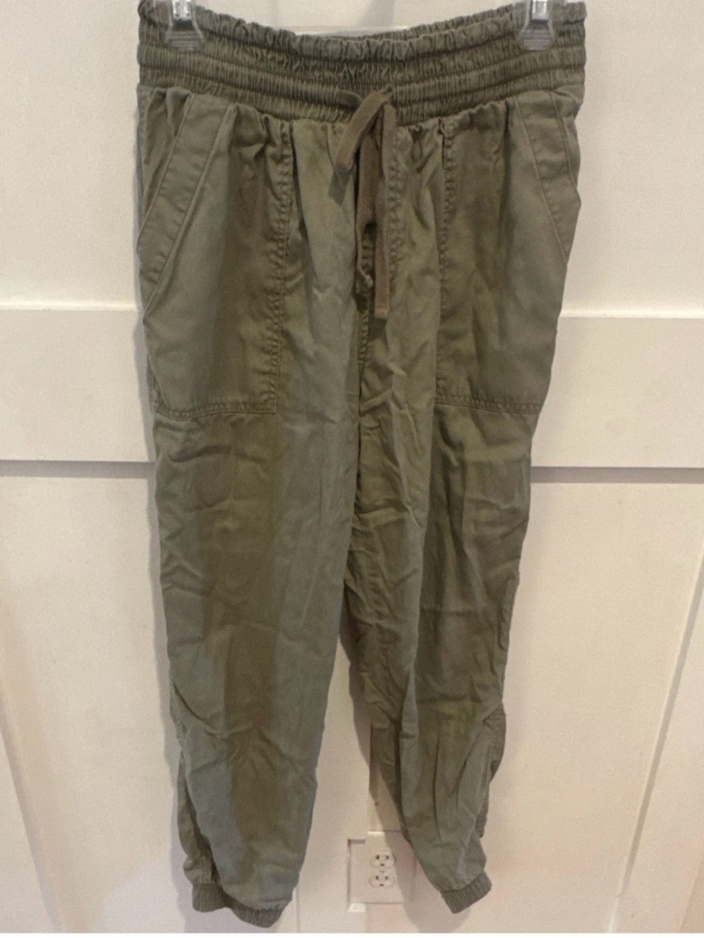 a new day Olive Green Drawstring Joggers